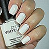 לק עמיד בצבע לבן חלבי - חצי אטום - Vinylux Studio White