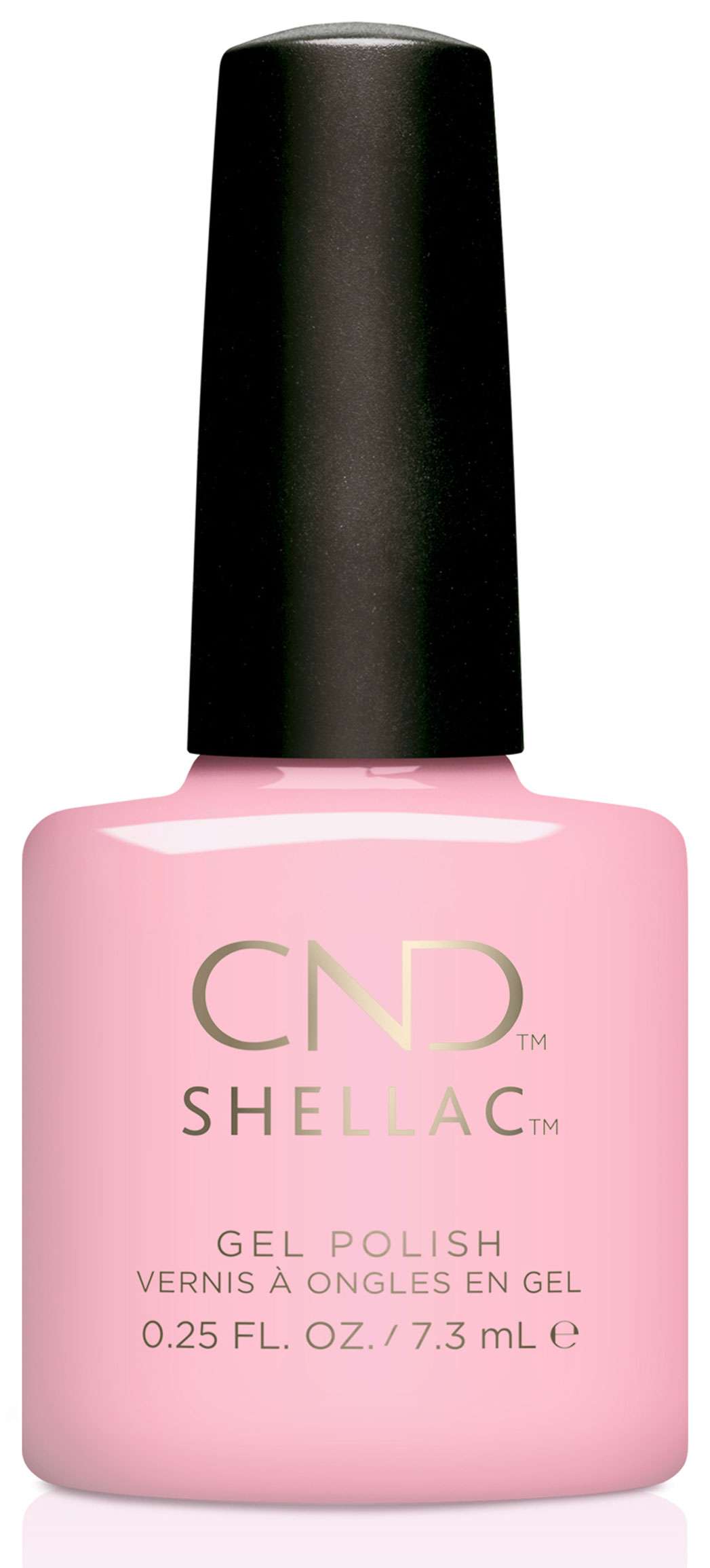 לק ג'ל בצבע ורוד פסטלי Shellac Chic Shock Candied לק ג'ל בצבע ורוד פסטלי Shellac Chic Shock Candied