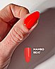 Shellac Mambo Beat לק ג'ל היפואלרגני בצבע כתום עמוק אטום