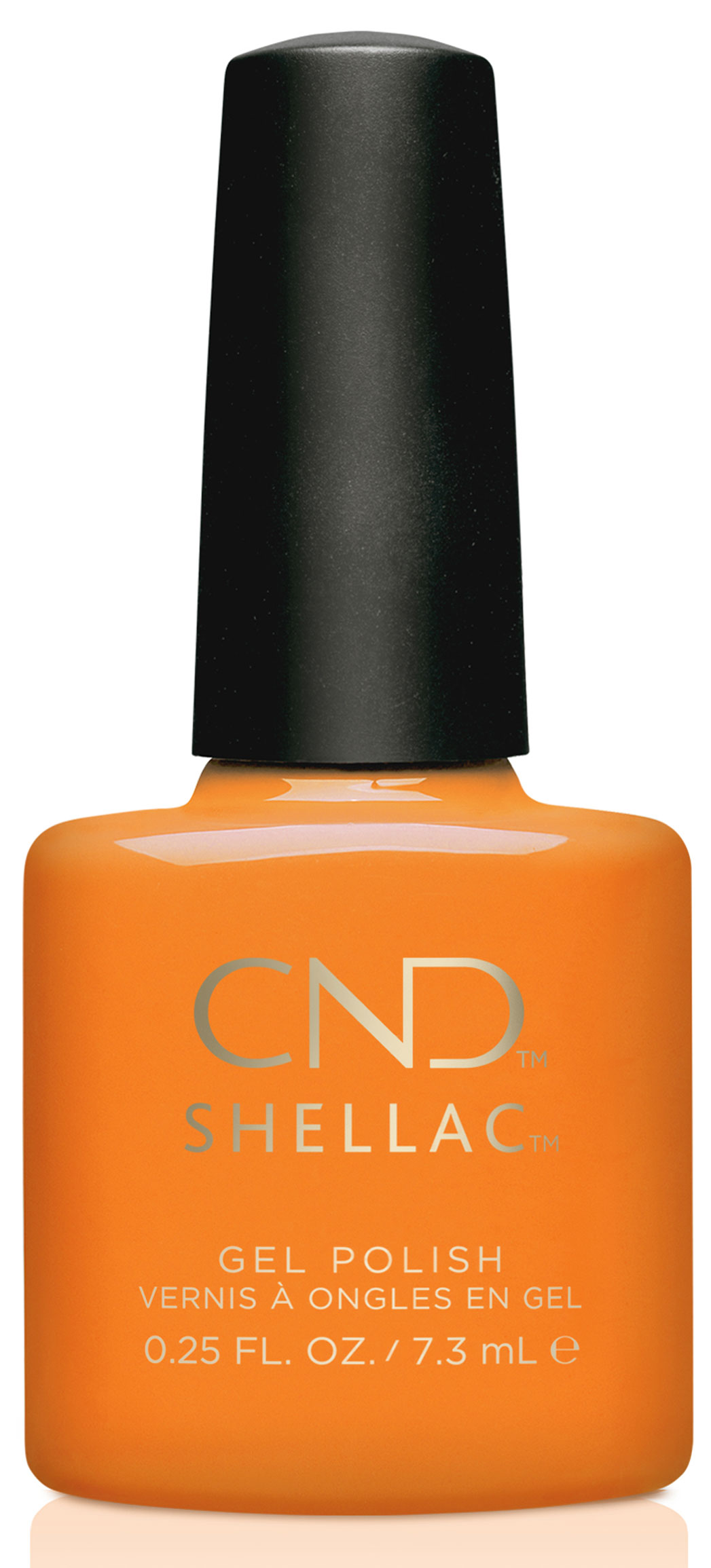 Shellac Gypsy לק ג'ל היפואלרגני בצבע כתום תפוז אטום לק ג'ל היפואלרגני