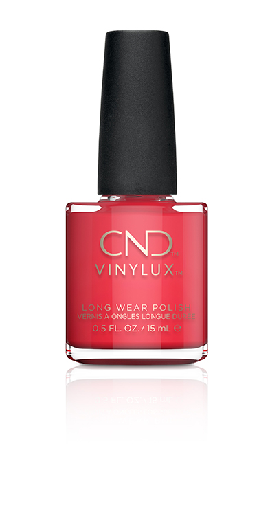 לק שבועי לציפורניים בצבע אדום קורל - אטום - Vinylux Lobster Roll לק שבועי לציפורניים בצבע אדום קורל - אטום - Vinylux Lobster Roll