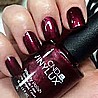 לק עמיד לציפורניים בצבע דובדבן מנצנץ - אטום - Vinylux Crimson Sash