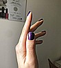 לק ג'ל 455 C.P Gel Miss Purplelarity בצבע סגול כהה מנצנץ אטום