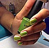 VLX Limeade לק עמיד בצבע ירוק בהיר מטאלי