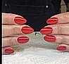 Shellac Liberte לק ג'ל היפואלרגני בצבע אדום חם אטום