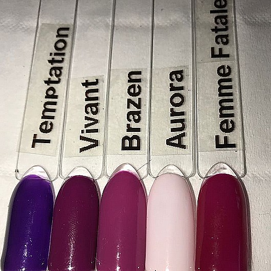 Shellac Temptation לק ג'ל היפואלרגני בצבע סגול כהה אטום | לק ג'ל ...