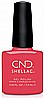Shellac Charm לק ג'ל היפואלרגני אדום קורל חי אטום