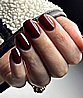 Shellac Cherry Apple לק ג'ל היפואלרגני בצבע בורדו דובדבן עמוק אטום