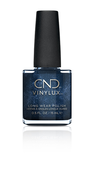 לק עמיד בצבע כחול כהה עם נוצצים - אטום - Vinylux Midnight Swim לק עמיד בצבע כחול כהה עם נוצצים - אטום - Vinylux Midnight Swim