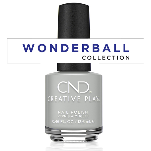 לק עמיד לציפורניים בצבע אפור מט אטום CP Wonderball Not To Be Mist לק עמיד לציפורניים בצבע אפור מט אטום CP Wonderball Not To Be Mist