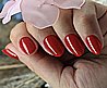 Shellac Devil Red לק ג'ל היפואלרגני בצבע אדום דם אטום