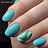 Shellac Oceanside לק ג'ל היפואלרגני בצבע תכלת ירקרק אטום