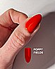 Shellac Poppy Fields לק ג'ל היפואלרגני בצבע אדום קייצי אטום