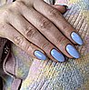 Shellac Chance Taker לק ג'ל היפואלרגני בצבע תכלת סגלגל פסטלי אטום