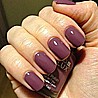לק עמיד בצבע סגול בורדו מיוחד - אטום - Vinylux Married To Mauve