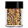 צ'אנקים ורדרדים זהובים לקישוט הציפורניים Sunset Chunky Glitter