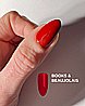 Shellac Books Beaujolais לק ג'ל היפואלרגני בצבע אדום חמרה אטום
