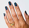 Shellac Teal Time לק ג'ל היפואלרגני בצבע ירוק כחול כהה אטום