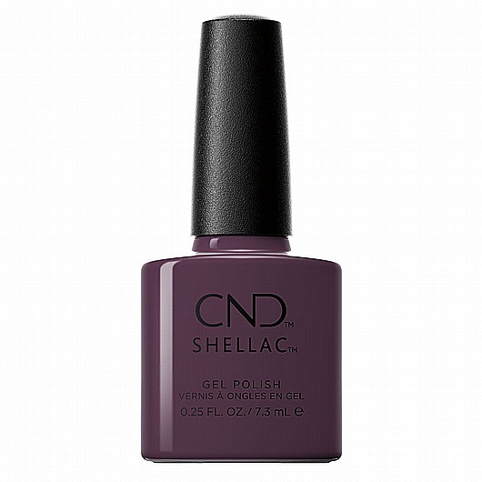 Shellac Mulberry Tart לק ג'ל היפואלרגני בצבע סגול כהה קר אטום | לק ג'ל ...