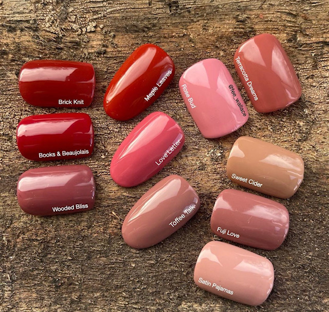 Shellac Maple Leaves לק ג'ל היפואלרגני בצבע אדום כהה אטום | לק ג'ל ...