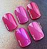 Shellac In Lust לק ג'ל היפואלרגני בצבע מג'נטה בוהק אטום