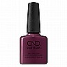 Shellac Feel The Flutter לק ג'ל בצבע סגול שזיף כהה אטום