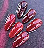 Shellac Love Fizz לק ג'ל היפואלרגני בצבע דובדבני אדמדם ומנצנץ