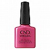 Shellac Happy Go Lucky לק ג'ל היפואלרגני בצבע ורוד סגלגל עז ומנצנץ