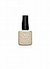 Shellac Off The Wall לק ג'ל היפואלרגני בצבע אפור חום עם נצנצים הולוגרפים עבים