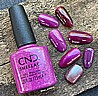Shellac All The Rage לק ג'ל היפואלרגני בצבע סגול פטל עוצמתי עם נצנוץ הולוגרפי