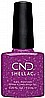 Shellac All The Rage לק ג'ל היפואלרגני בצבע סגול פטל עוצמתי עם נצנוץ הולוגרפי