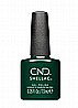 Shellac Forever Green לק ג'ל היפואלרגני בצבע ירוק מיסטי עם שימר ורוד - אדום עדין