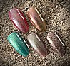 Shellac Frost Bite לק ג'ל היפואלרגני בצבע סגול ורדרד עם שימר טורקיז