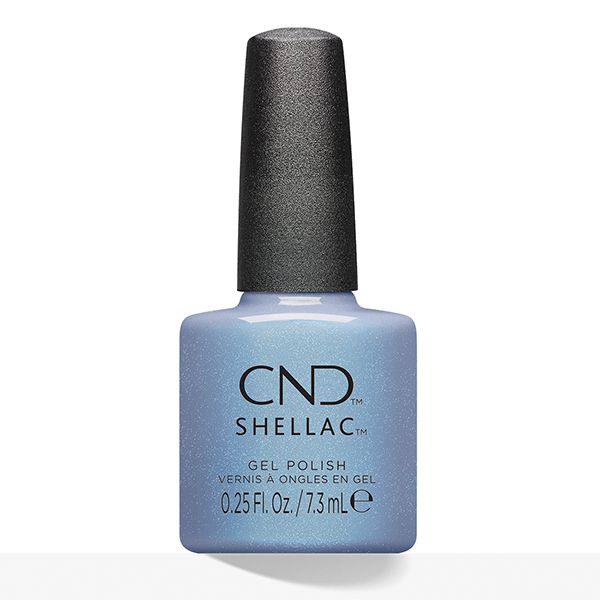 Shellac Hippie Ocracy לק ג'ל היפואלרגני בצבע כחול בהיר מעושן Shellac Hippie Ocracy לק ג'ל היפואלרגני בצבע כחול בהיר מעושן