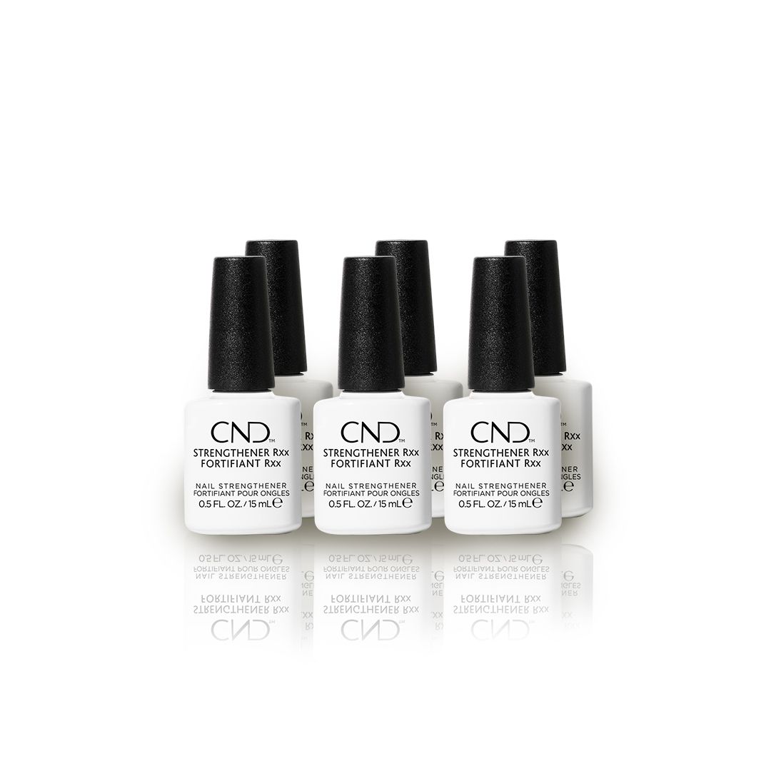Strengthener RXx Display 15ml שישיית בקבוקי מחזק ציפורניים Strengthener RXx Display 15ml שישיית בקבוקי מחזק ציפורניים