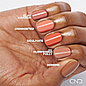 Shellac Uninhibited לק ג'ל היפואלרגני בצבע כתום עדין
