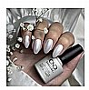 Shellac Pearlwind לק ג'ל היפואלרגני בצבע שימר פנינה לבן