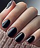 Shellac Black Pool לק ג'ל היפואלרגני בצבע שחור פחם אטום