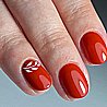 Shellac Maple Leaves לק ג`ל היפואלרגני בצבע אדום כהה אטום 12.5ml
