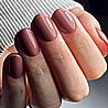 Shellac Fuji Love לק ג`ל היפואלרגני בצבע ניוד ורדרד מעושן כהה אטום 12.5ml