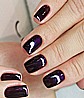 Shellac Plum Paisley לק ג'ל היפואלרגני בצבע סגול חציל מטאלי אטום