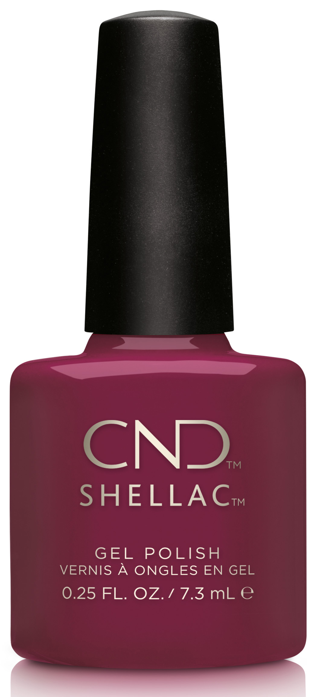 לק ג'ל בצבע אדום דם כהה - אטום - Shellac Decadence לק ג'ל בצבע אדום דם כהה - אטום - Shellac Decadence