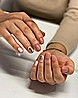 Shellac Satin Pajamas לק ג'ל היפואלרגני בצבע ניוד ורוד מעושן אטום