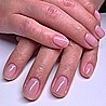 Shellac Clearly Pink-לק ג'ל היפואלרגני המתאים לרוב האלרגיות לאקריל בצבע ורוד שקוף מתאים כבסיס עדין לפרנץ'
