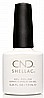 לק ג'ל בצבע לבן חלבי - חצי אטום - Shellac Studio White