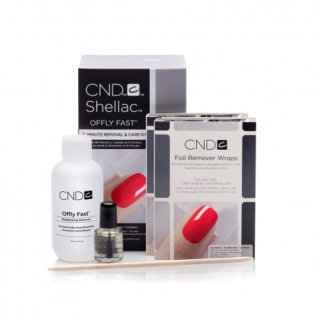 ���� ����� ����� Shellac - CND Offly Fast 8 Minute Removal & Care Kit