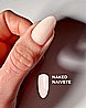 Shellac Naked Naivete לק ג'ל היפואלרגני בצבע שמנת ניוד אטום