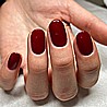 Shellac Rouge Rite לק ג'ל היפואלרגני בצבע בורדו סגלגל אטום