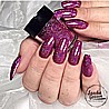 Magenta Ultra Fine Glitter גליטר בגריסה דקה לקישוט ציפורניים בצבע ורוד תות