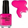 לק בצבע ורוד סגלגל עמוק בגימור קרם חלק - CreativePlay Berry Shocking